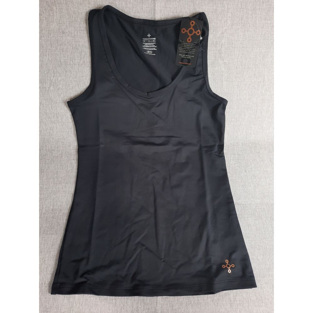 Tommie Copper Women Large Active Lycra Comfortable Compression Recovery Tank Top